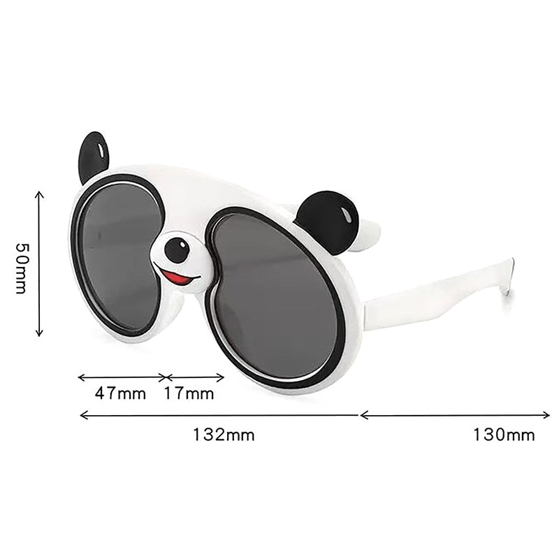 Children Sunglasses Cartoon Panda Shape Fashion Sunglasses Trend Kid's Glasses Face Decor Children's Birthday Gift Toys Cute ShopOnlyDeal