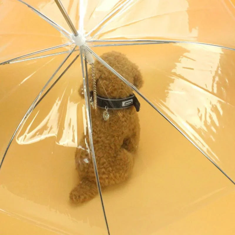 Creative Teddy Poodle Small Dogs Leading Umbrellas | Walking Dogs Traveling Out | Waterproof Poncho Pet Products ShopOnlyDeal