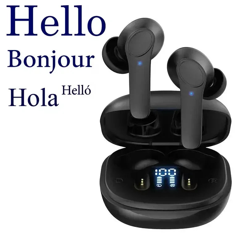 Intelligent Translate Earbuds 144 Languages Real Time AI Voice Translator 98% Accuracy Support Online OffLine 4 Translation Mode ShopOnlyDeal