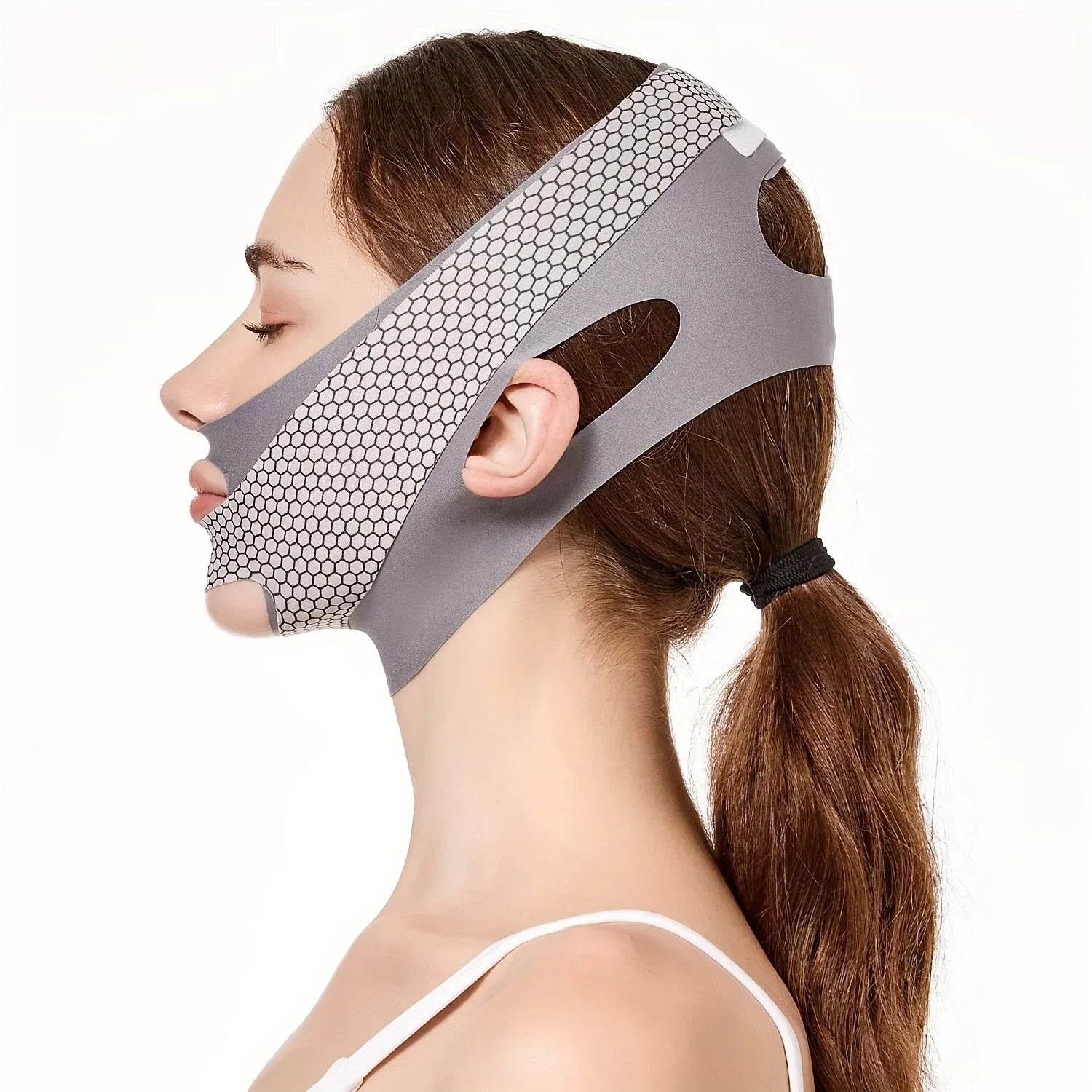 Face Slimming Bandage V Line Face Shaper Double Chin Reducer Face Lifting Belt Anti Wrinkle Facial Massager Women Skin Care Tool ShopOnlyDeal