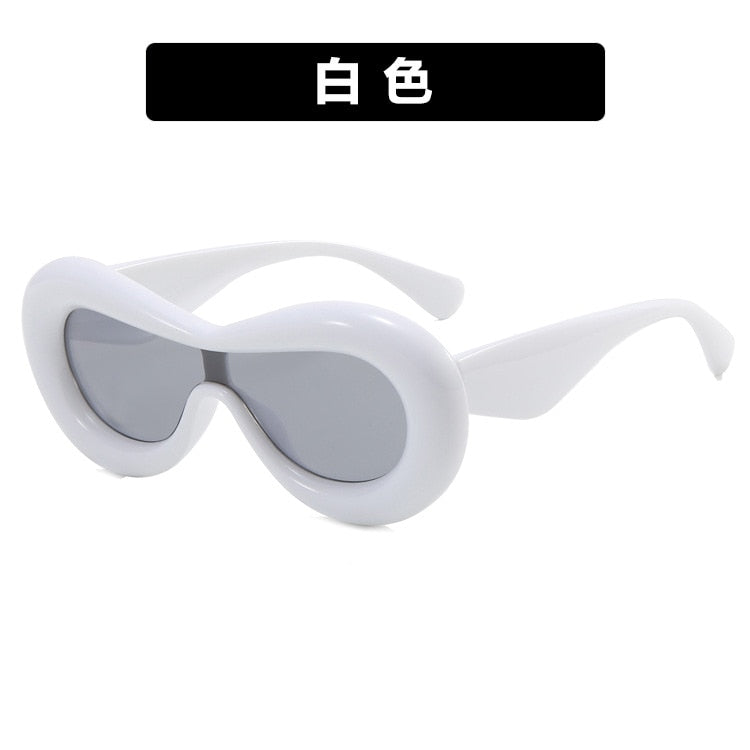 🕶️😎 Inflatable Square Sunglasses for Men & Women: New Punk Designer Sun Glasses | Fashion Big Frame Shades lentes de sol hombre ShopOnlyDeal