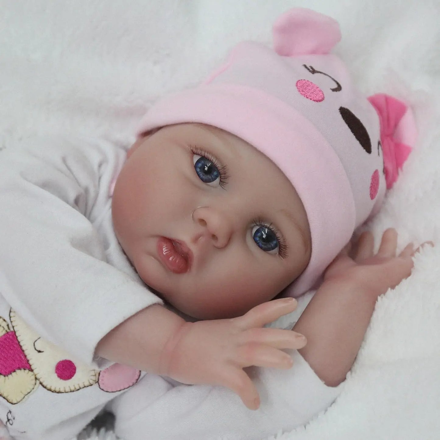 18 Inch Baby Soft Body Realistic Newborn Baby Dolls Full Vinyl Reborn Body Doll ShopOnlyDeal