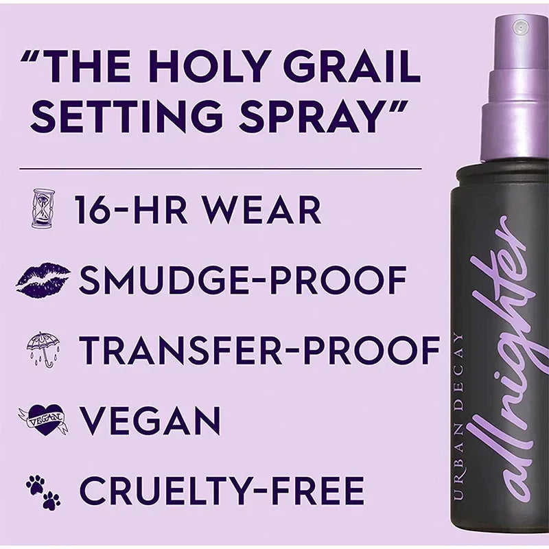 2024 Urban Decay Makeup Setting Spray | Fast-forming Film, Moisturizing Matte, Non-sticky | Oil Control, Anti-sweat, Anti-smudge ShopOnlyDeal