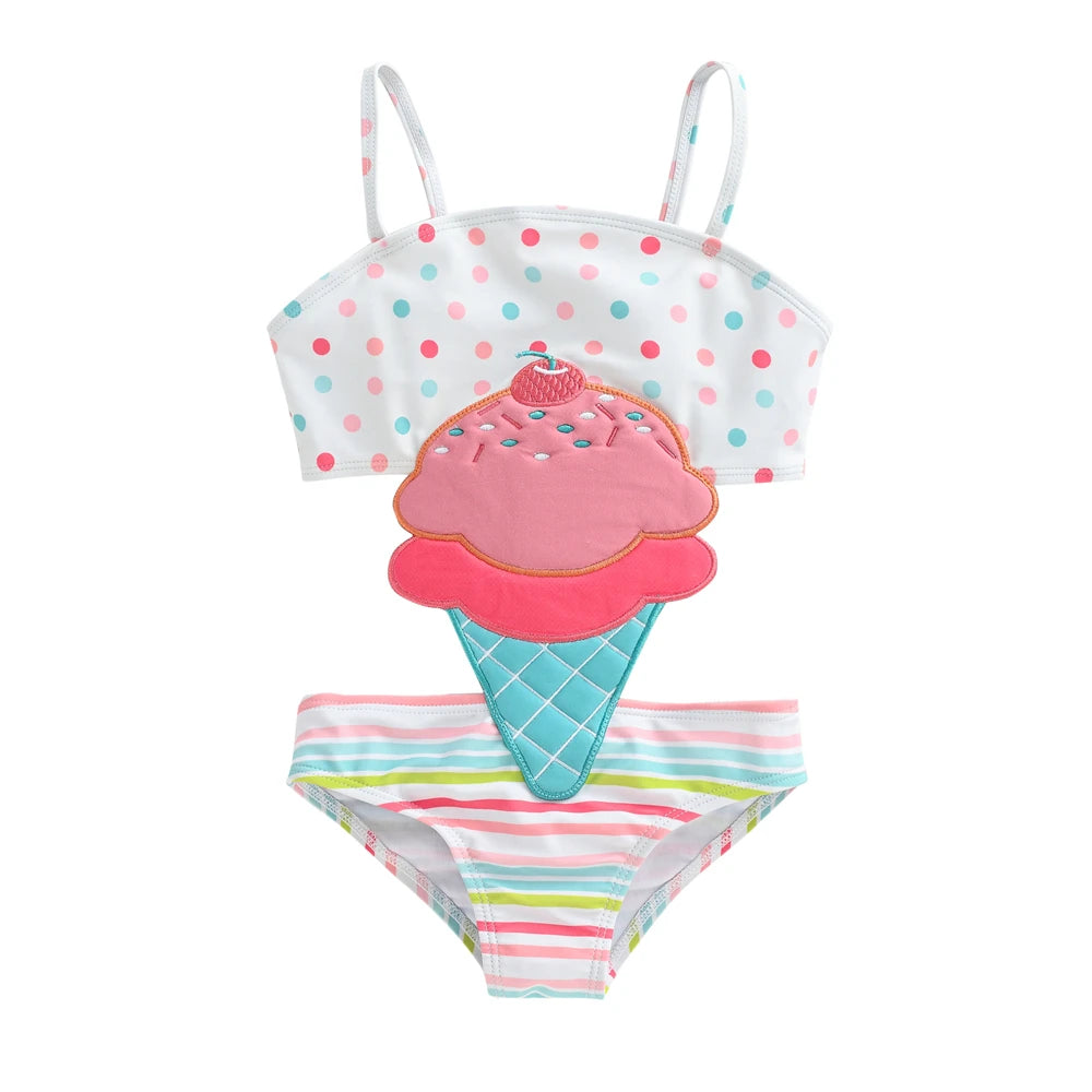 Toddler Infant Baby Girls Swimwear Watermelon Swimsuit Swimming Beach Bathing Bikini Cute Summer One-Piece Swimming Baby Overall ShopOnlyDeal