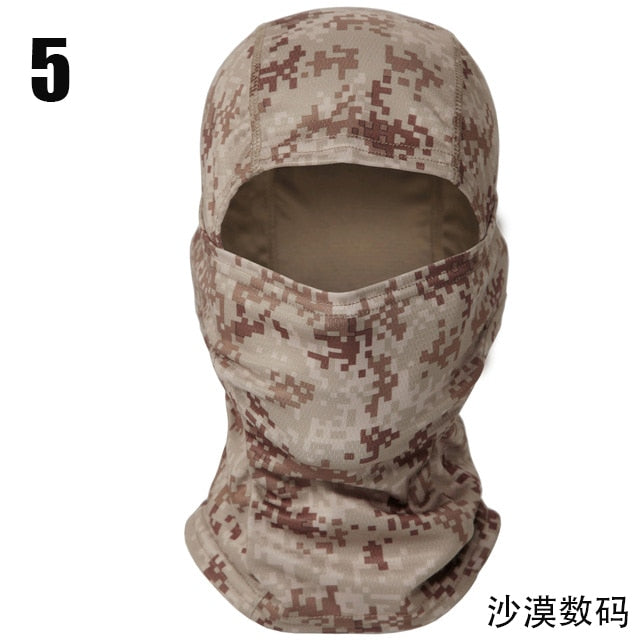 Tactical Camouflage Balaclava Full Face Mask Wargame CP Military Hat Hunting Bicycle Cycling Army Multicam Bandana Neck Gaiter ShopOnlyDeal