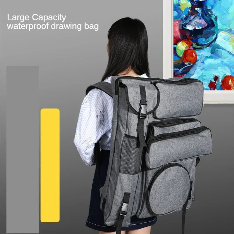 Sketch Art Painting Bag 4k Waterproof Large Capacity Thickened Carrying Bags Home Multifunctional Tool Storage Backpacks ShopOnlyDeal