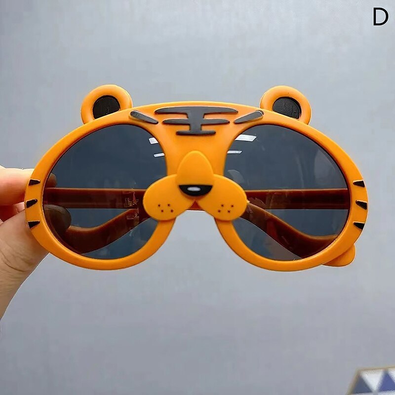 Children Sunglasses Cartoon Panda Shape Fashion Sunglasses Trend Kid's Glasses Face Decor Children's Birthday Gift Toys Cute ShopOnlyDeal