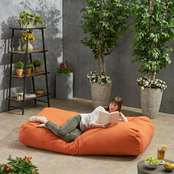 Get Comfy with Our Polyester Bean Bag Chair Cover - Multiple Colors Available! | Relax in Style with our Soft and Comfortable Sofa | 40.00 X 72.00 X 15.00 Inches ShopOnlyDeal