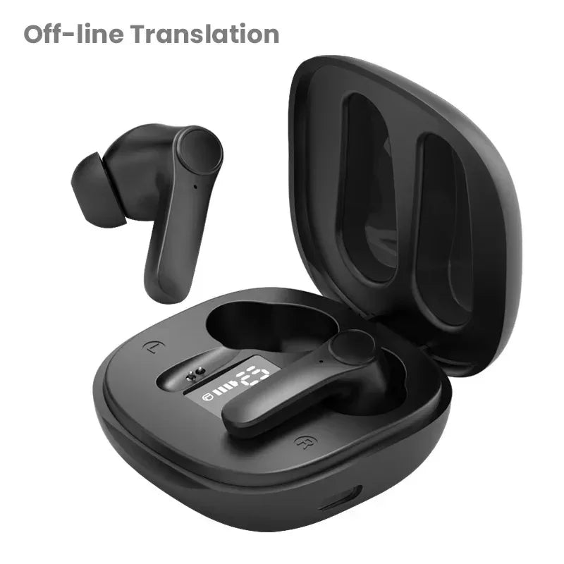 B11 Translation Headphones Real Time Bluetooth Earbuds Translator 144 Languages Simultaneous Business Interpretation Earphones ShopOnlyDeal