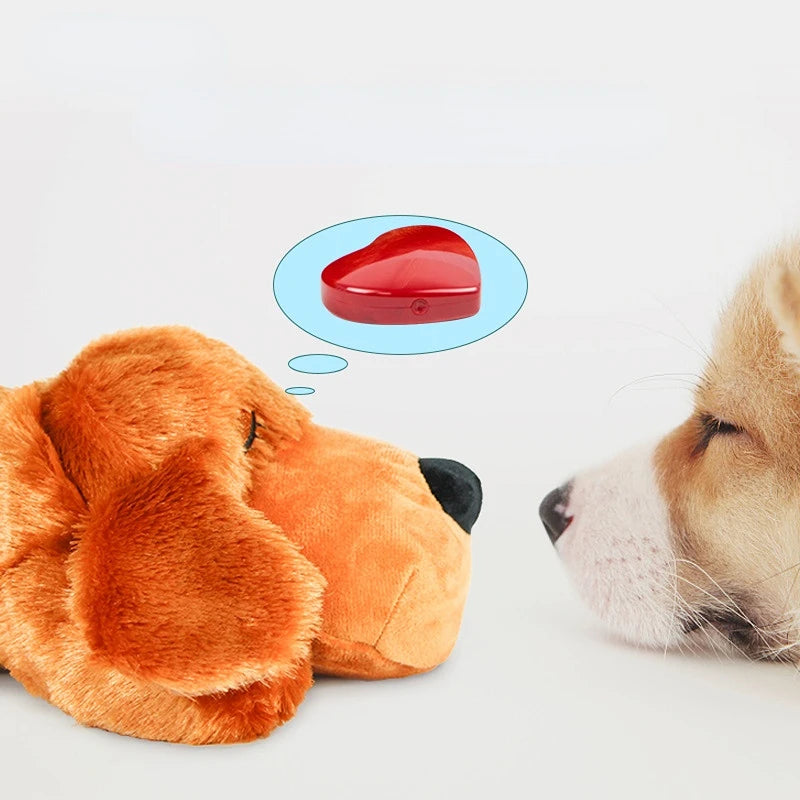 Pet Heartbeat Puppy Behavioral Training Dog Plush Pet Comfortable Snuggle Anxiety Relief Sleep Aid Doll Durable Drop Ship ShopOnlyDeal