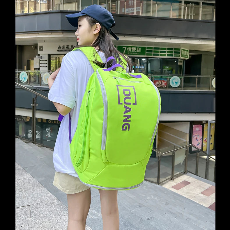 Big Tennis Backpack | Badminton Squash Fitness Sports Bag | Outdoor Travel Hiking Daypack | Students Soccer Laptop Bookbag | Men Women ShopOnlyDeal