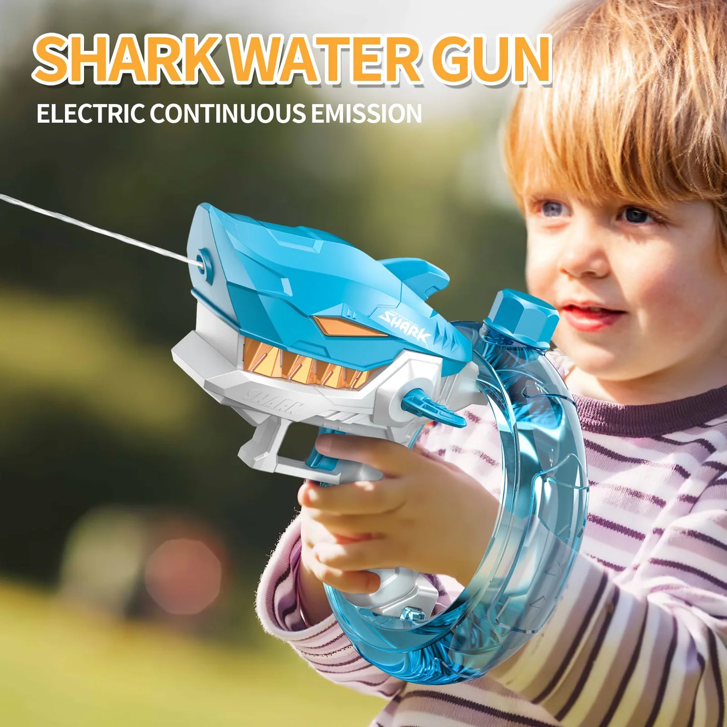 Summer Desert Eagle Water Gun | Electric Pistol Shooting Toy | Fully Automatic Summer Beach Toy | Children's Boys and Girls Gift ShopOnlyDeal