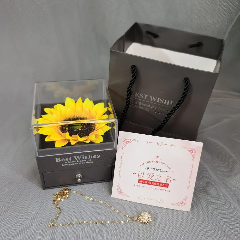 Perfect Sunflower Gift for Wife and Mom | Wedding Anniversary, Mother's Day, Christmas, Valentine's Day ShopOnlyDeal