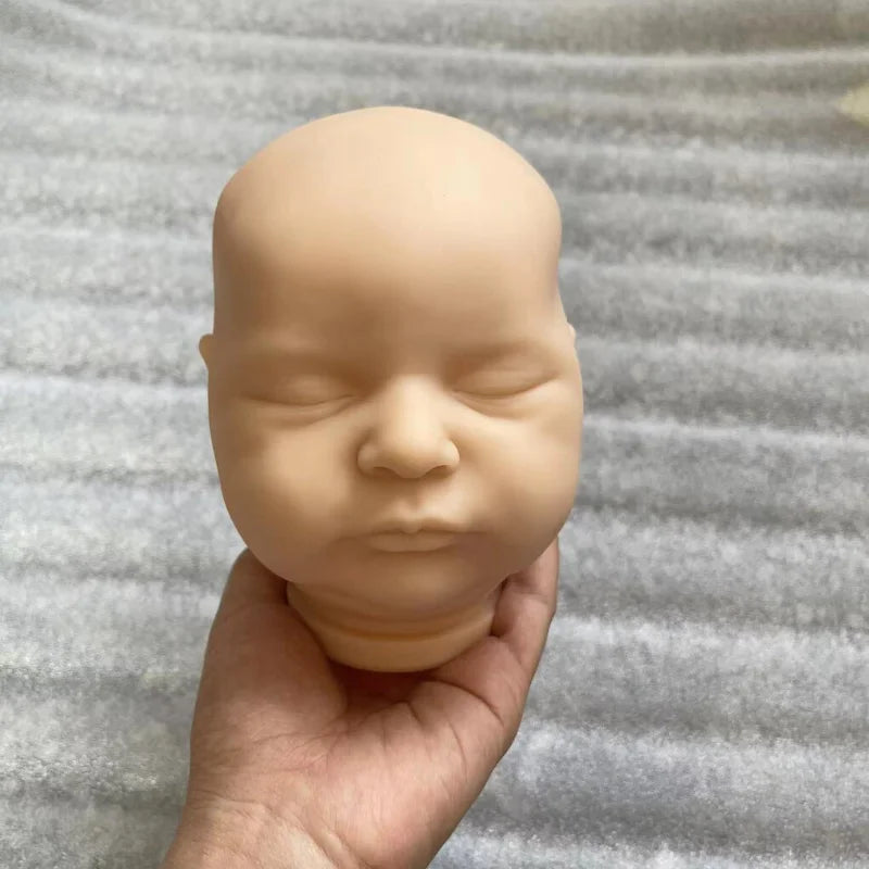 New 20.5 Inches Unpainted Reborn Doll Kit Laura With Cloth Body Unfinished Vinyl Blank Reborn Baby Kits Parts ShopOnlyDeal