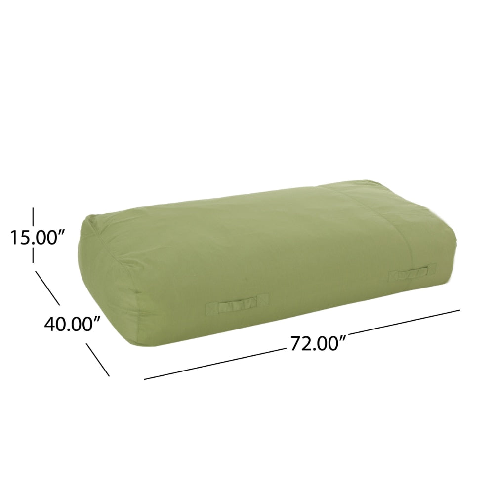 Get Comfy with Our Polyester Bean Bag Chair Cover - Multiple Colors Available! | Relax in Style with our Soft and Comfortable Sofa | 40.00 X 72.00 X 15.00 Inches ShopOnlyDeal