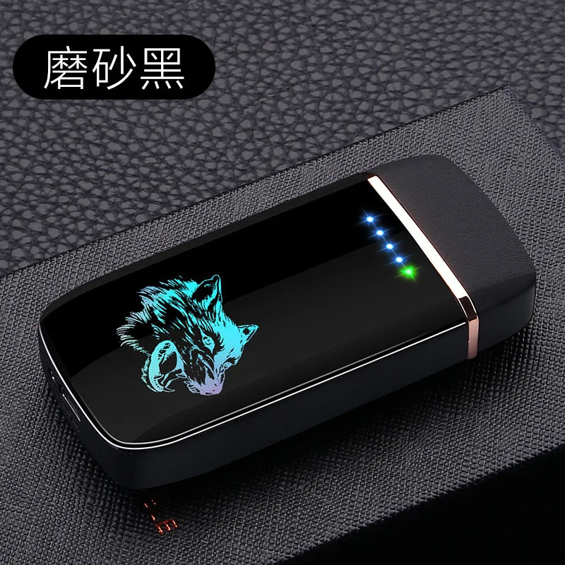 New Smart Induction Dual Arc Plasma Electric Lighter USB Lighter Innovative Side Slip Ignition Personalized Custom Lighter ShopOnlyDeal