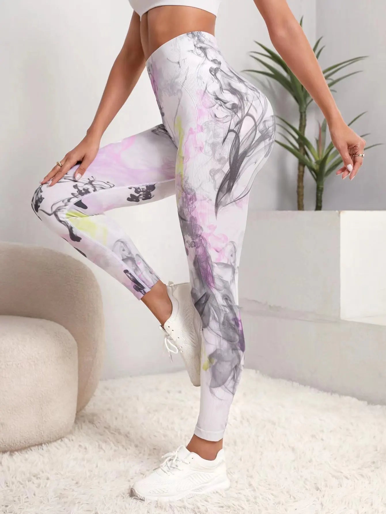 New 3D Print Tie Dye Sports Pants | Women Seamless Leggings | High Waist Fitness Push Up Leggings | Gym Clothing Workout Tights ShopOnlyDeal