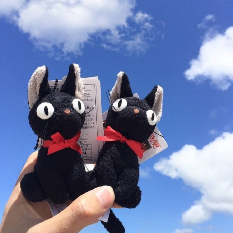 Studio Hayao Miyazaki Kiki's Delivery Service Black Plush Toy Cute Mini Black Cat Kiki Stuffed Toy Keychain Pendant ShopOnlyDeal