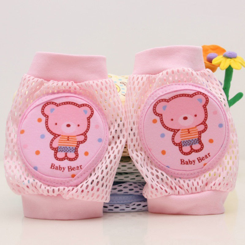 Kids Girl Boy Crawling Elbow Toddlers Baby Knee Pads Safety Mesh Kneepad Protector Leg Warmer Cushion Legging Infants Children ShopOnlyDeal