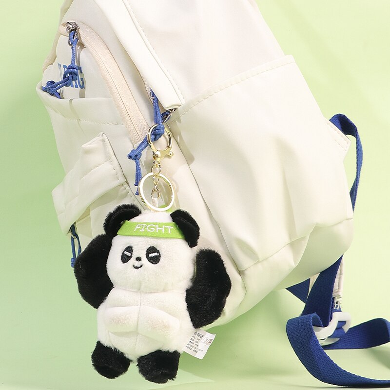 Kawaii Muscular Animal Plush Doll Toy 13cm Cute Panda Rabbit Frog Plushie Keychain Bags Pendant Decoration Kids Best Christmas Gifts ShopOnlyDeal