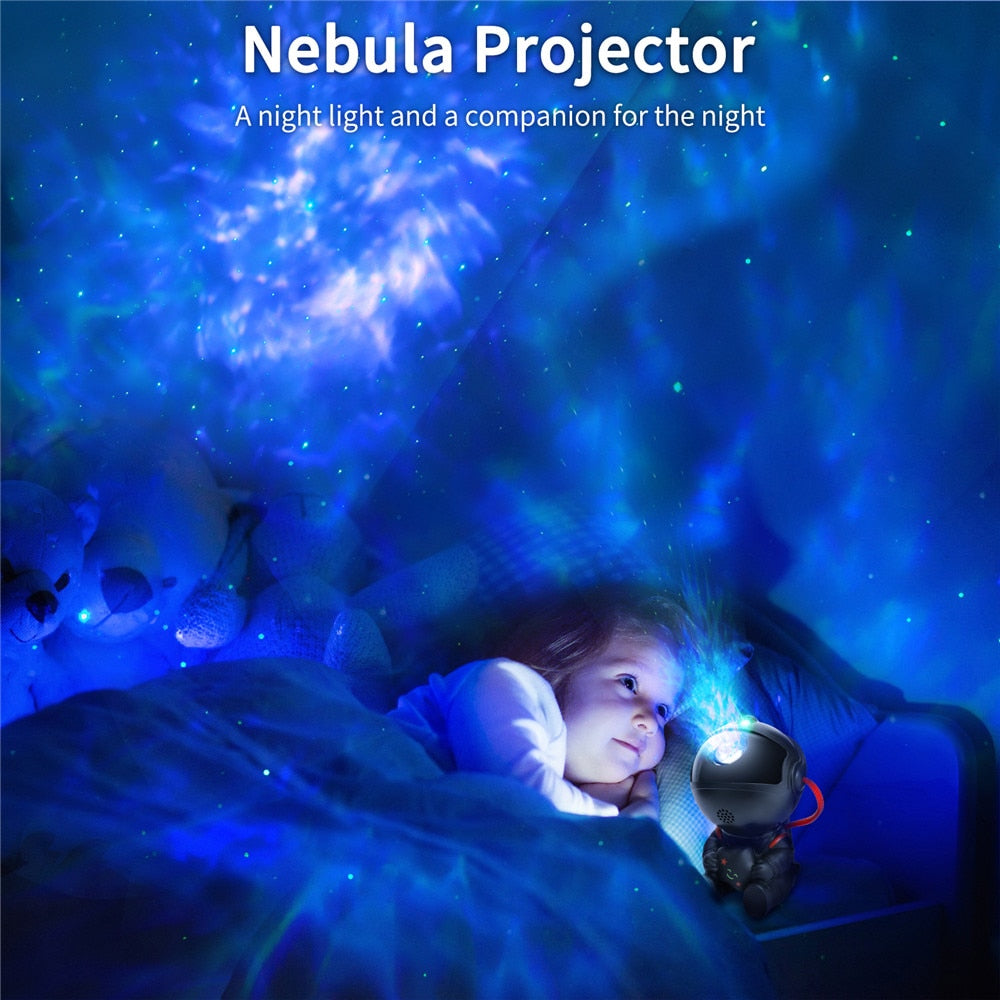 Galaxy Projector Led Night Light Star Projector Astronaut Projector Galaxy Light for Home Decorative Bedroom Children Kids Gift ShopOnlyDeal