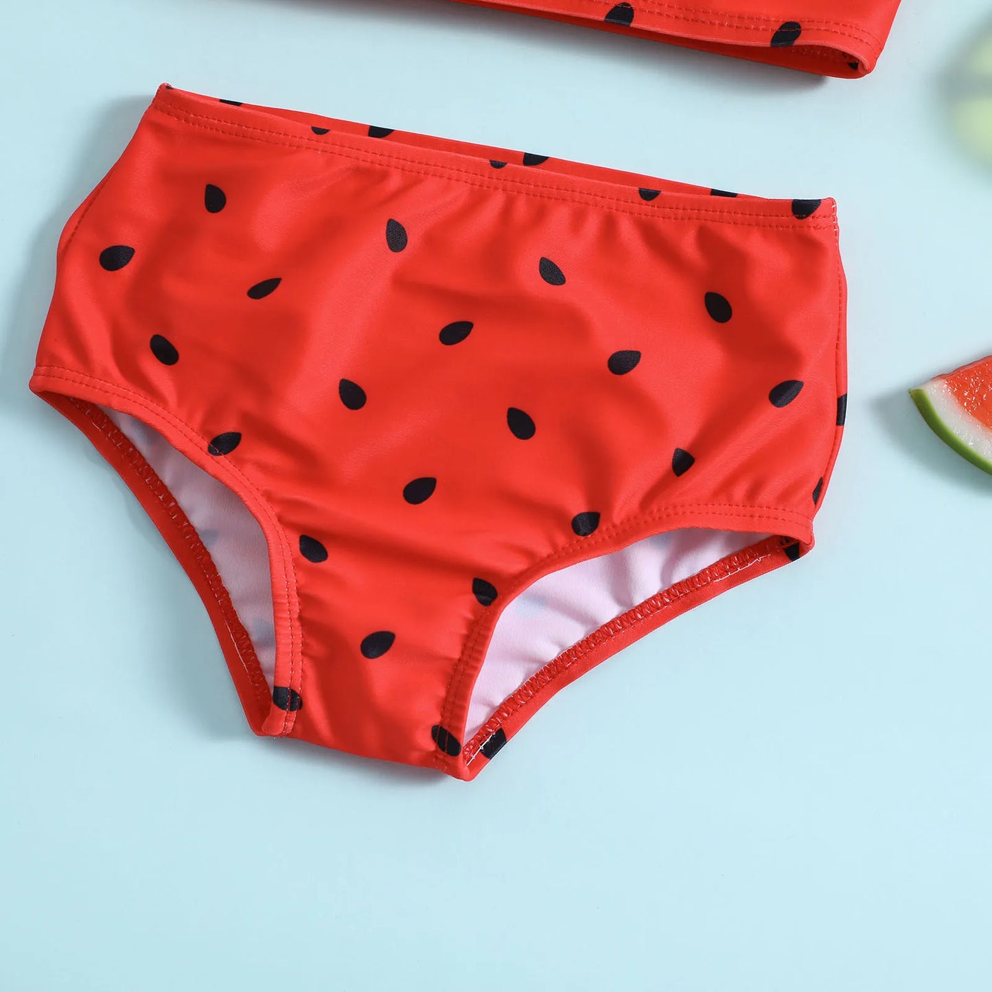 1 2 3 4 5 Years Toddler Kids Baby Girl Swimsuits Cute Watermelon Prints Sleeveless Tops+Shorts Bikini Bathing Suits Beach Wear ShopOnlyDeal