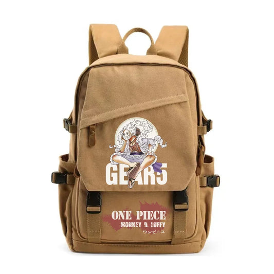 Mochila One Piece Luffy gear 5 nika Backpacks Bookbag Students School Bags Cartoon Kids Rucksack Laptop Rucksack Shoulder Bag ShopOnlyDeal