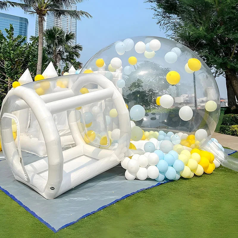 10FT Balloon  Inflatable Bubble House Trampoline castle Camping Tent  Kids Party Children toy Parks Event Commercial Rental ShopOnlyDeal