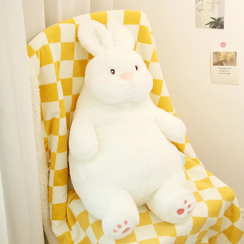 Giant Lazy Rabbit Dolls Soft Plush Cute White Bunny Animal Toys Baby Sleep Pillows Cushion Kids Girl Birthday Gift Kawaii Decor ShopOnlyDeal