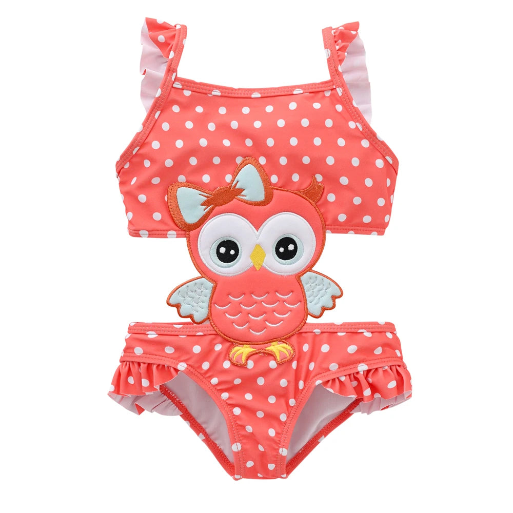 Toddler Infant Baby Girls Swimwear Watermelon Swimsuit Swimming Beach Bathing Bikini Cute Summer One-Piece Swimming Baby Overall ShopOnlyDeal