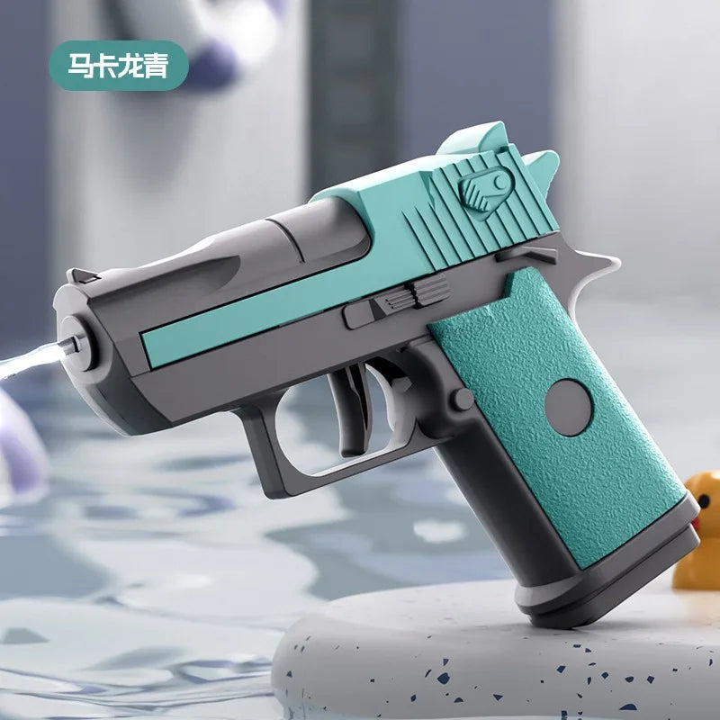 MINI Desert Eagle Water Gun Manual Revolver Small ZP5 Pistol Outdoor Beach Toy Mechanical Continuous Fire Water Gun for Kids ShopOnlyDeal