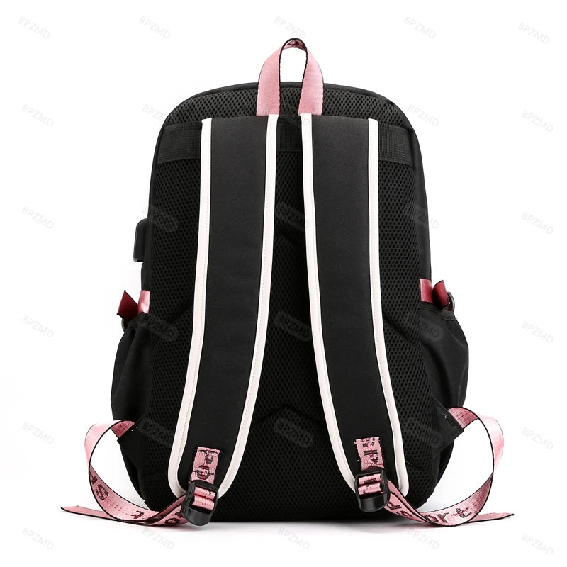 Anime Adults Large Capacity Backpack Bags Demon Slayer Nezuko Kawaii Cartoon School Bag forManga To Travel Daily Girls Bookbags ShopOnlyDeal