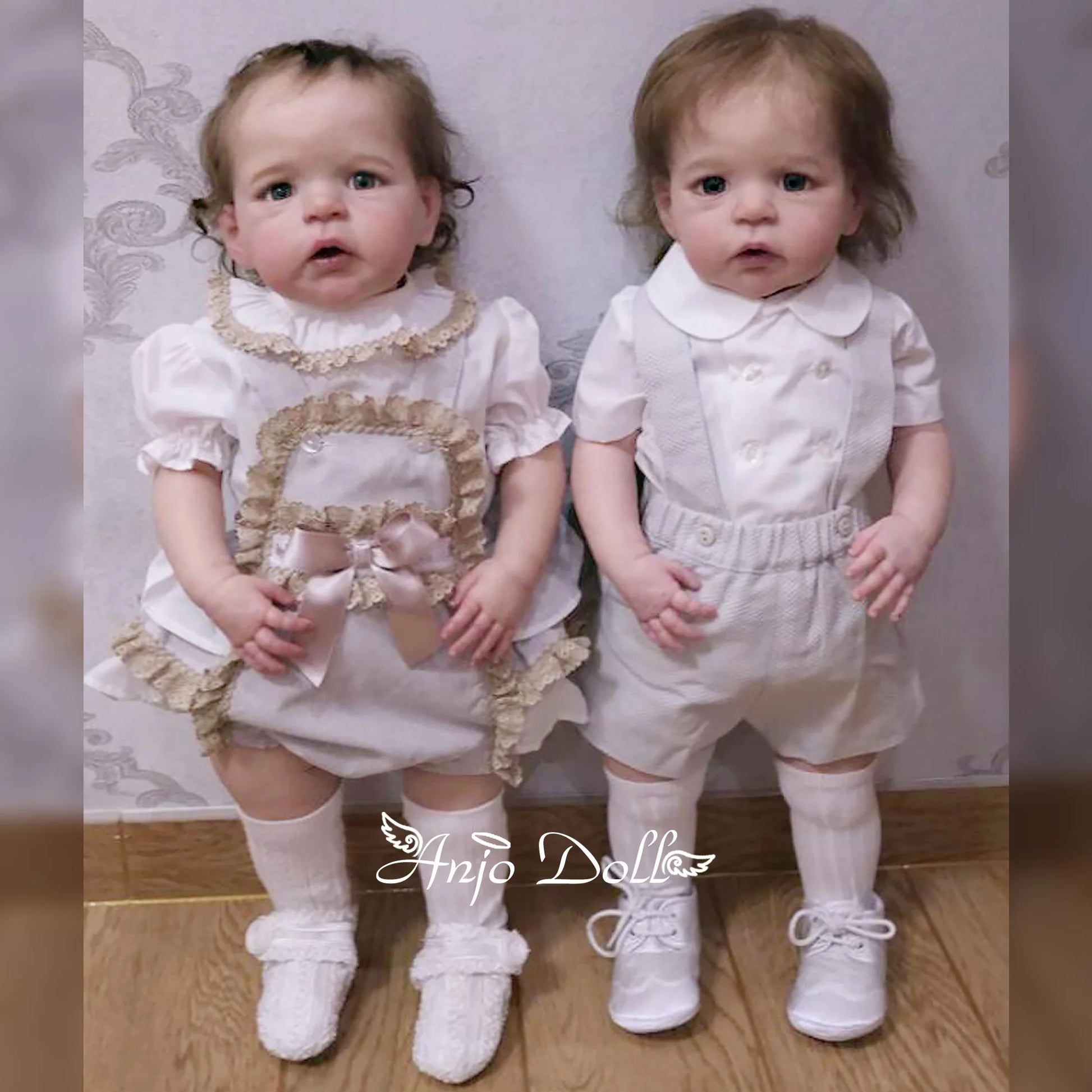 Sandie 26 Inch Bebé Reborn Dolls 3D Painted Can Standing Lifelike Reborn Toddler Doll Toys For Children Muñecas Para Niñas ShopOnlyDeal