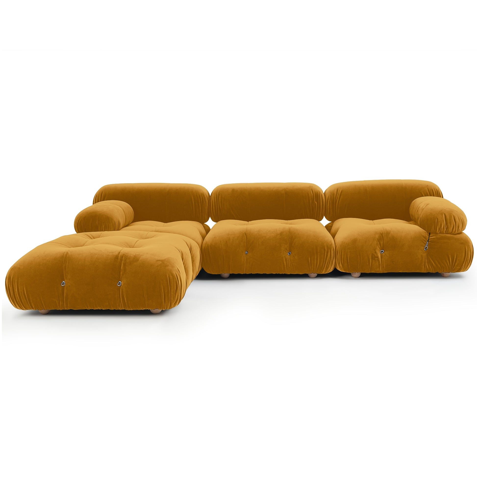 Create the Ultimate Family Living Room Retreat with our Suede Module Sofa Sectional Couches - Furniture Combination Block Modular Leisure Cloud Sofas Set for Comfy and Stylish Relaxation! ShopOnlyDeal