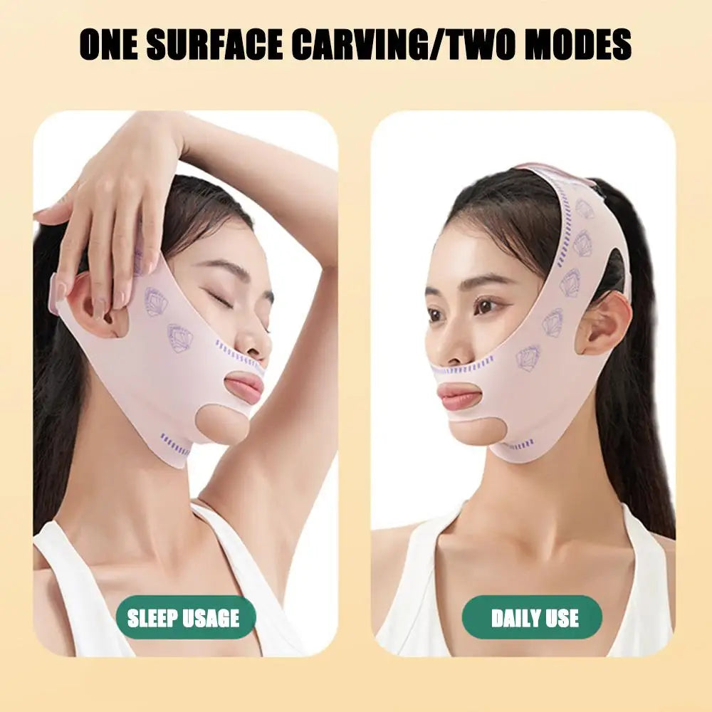 Chin Cheek Slimming Bandage V Shaper V Line Lifting Mask Face Lifting Anti Wrinkle Strap Band Sleeping Mask Beauty Health ShopOnlyDeal