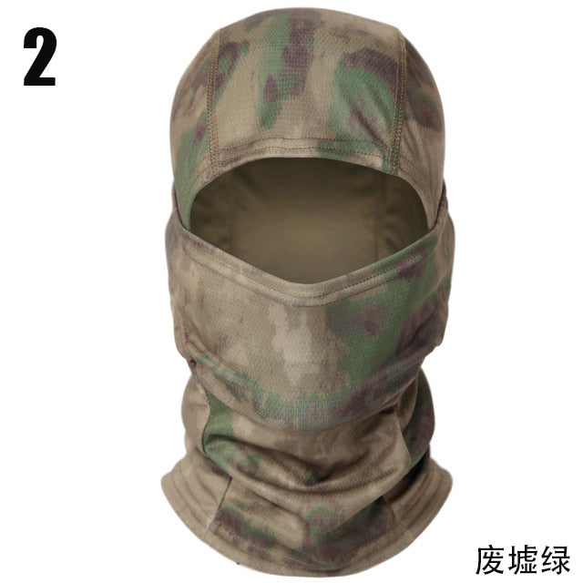 Tactical Camouflage Balaclava Full Face Mask Wargame CP Military Hat Hunting Bicycle Cycling Army Multicam Bandana Neck Gaiter ShopOnlyDeal