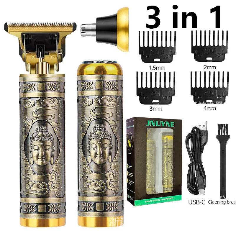 Powerful Professiona Electric Wireless Man Hairdresser Men Barber Shop Groin Beard Repairer Mustache Facial Hair Trimmer Clipper ShopOnlyDeal