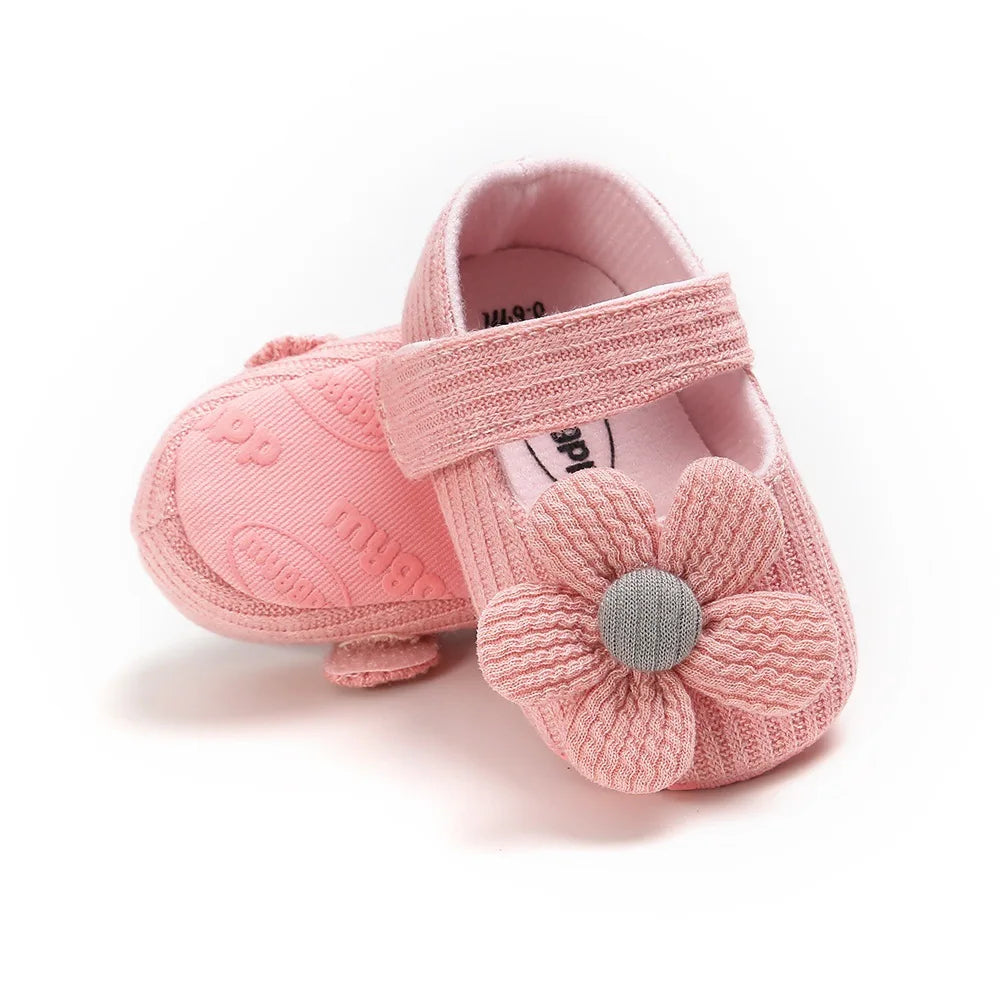 0-18M Baby Girls Cotton Shoes Retro Spring Autumn Toddlers Prewalkers Cotton Shoes Infant Soft Bottom First Walkers ShopOnlyDeal