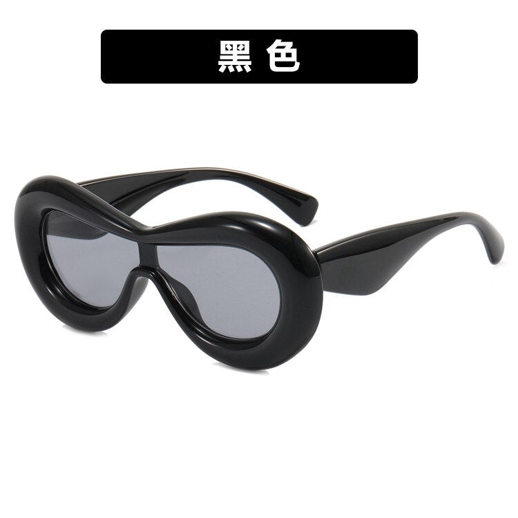 🕶️😎 Inflatable Square Sunglasses for Men & Women: New Punk Designer Sun Glasses | Fashion Big Frame Shades lentes de sol hombre ShopOnlyDeal