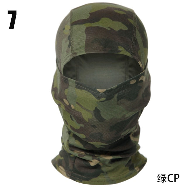 Tactical Camouflage Balaclava Full Face Mask Wargame CP Military Hat Hunting Bicycle Cycling Army Multicam Bandana Neck Gaiter ShopOnlyDeal