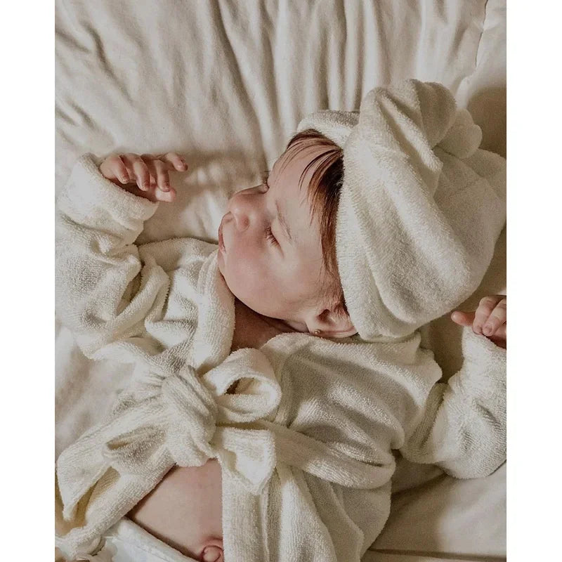 48cm Full Vinly Body Reborn Dolls Loulou Lifelike Hand-drawn Skin Venis  Close Eyes White Bathrobe Set Can Be Water ShopOnlyDeal