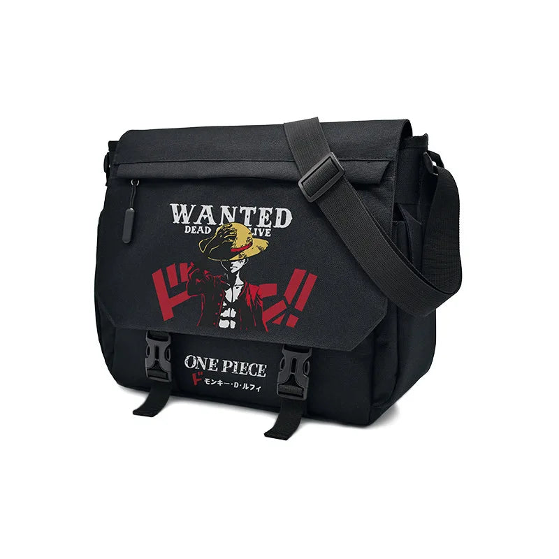 Anime One Piece One-Shoulder Backpack | Luffy Giant Naruto Totoro Students Crossbody Bag Kids Schoolbag ShopOnlyDeal