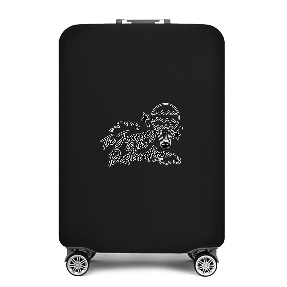 Luggage Cover Suitcase Travel Accessories Printed Elastic Dust Cover 18''-28'' Trolley Case Protective Case Travel Bag Covers ShopOnlyDeal