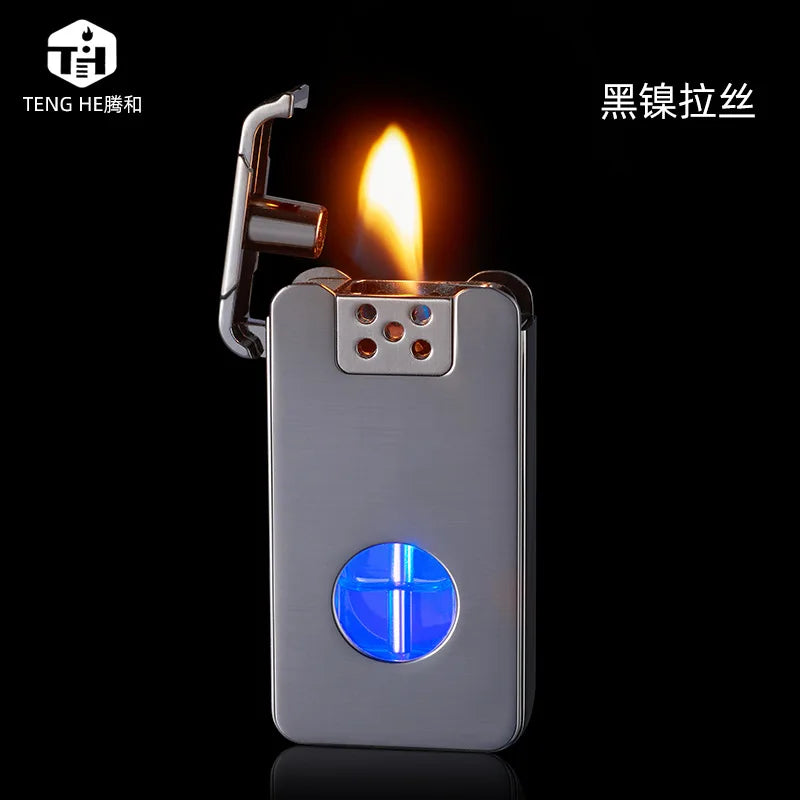 Classic Intelligent Voice Controlled Ignition Kerosene Lighter | Large Capacity | Blue Light Retro Lighter ShopOnlyDeal