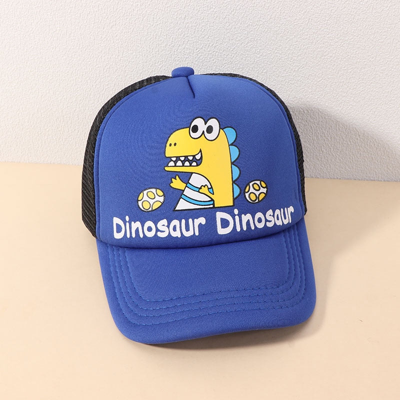 Cartoon Dinosaur Children Baseball Cap Cute Animal Kids Sun Hat Spring Corduroy Outdoor Boys Girls Peaked Caps Bonnet Gorras ShopOnlyDeal