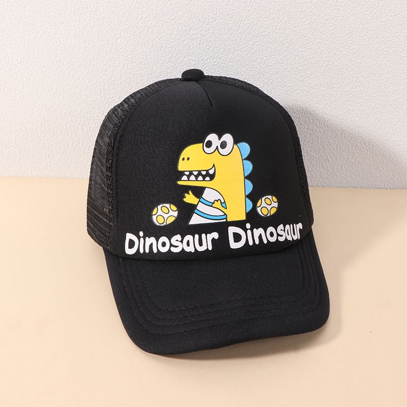 Cartoon Dinosaur Children Baseball Cap Cute Animal Kids Sun Hat Spring Corduroy Outdoor Boys Girls Peaked Caps Bonnet Gorras ShopOnlyDeal