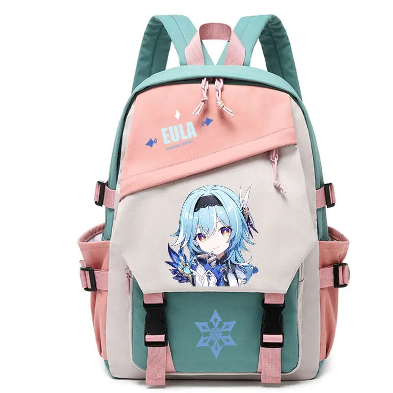 Genshin Impact Anime Cosplay Students School Bag Backpack Beelzebul Ayaka Xiao Bookbag Travel Rucksack Outdoor Boys Girls Gifts ShopOnlyDeal