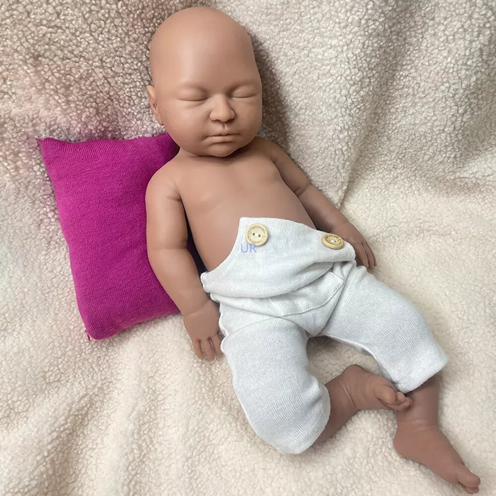 55cm Silicone Reborn Baby Doll Lifelike Girl With Skin Details For Kids Xmas Birthday Parents New Year Gift Dolls Collectible ShopOnlyDeal