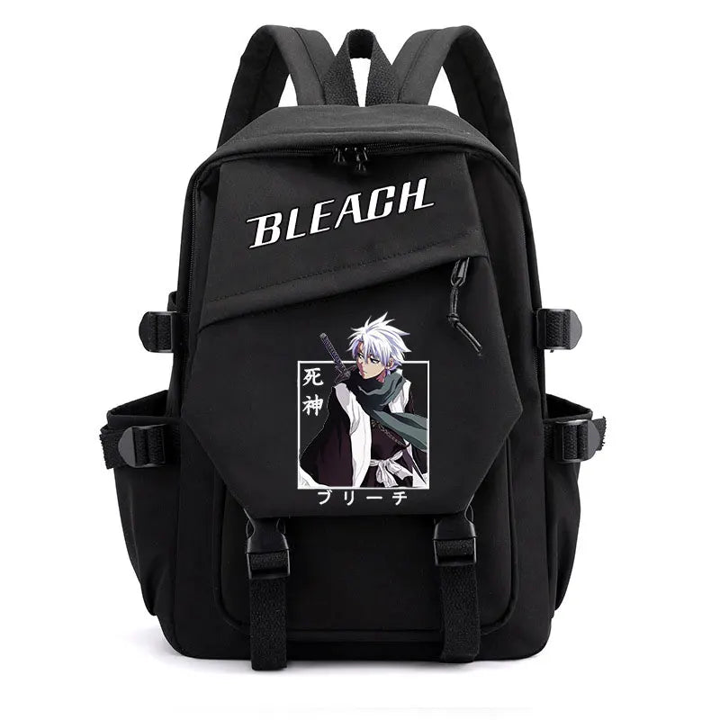 Anime Bleach Backpack | Kurosaki Ichigo Design Student School Shoulder Bag | Youth Outdoor Travel Backpack for Women and Kids ShopOnlyDeal