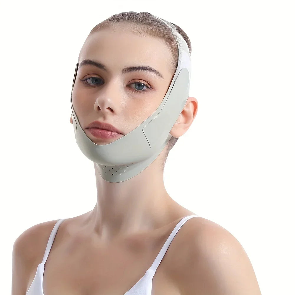 Face Slimming Bandage V Line Face Shaper Facial Chin Cheek Lifting Belt Graphene Anti Wrinkle Face Lift Up Strap Skin Care Tools ShopOnlyDeal